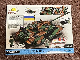 NOVÉ COBI 2624 Tank T-72 M1R (PL/UA) - 2
