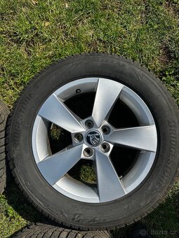 Originál Škoda Fabia 15’’ 5,5Jx15 + zimní pneu 185/65R15 - 2
