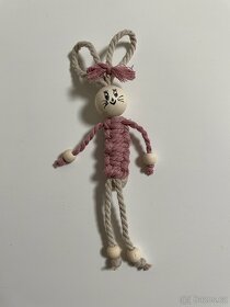 macrame zajíci - 2