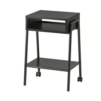 IKEA, SETSKOG Noční stolek, černá - 2