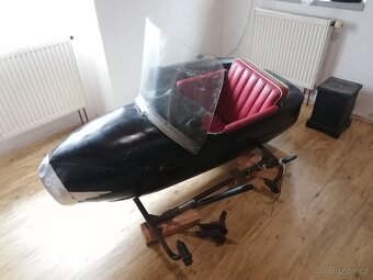 Sidecar Duna sajda sajdkara kompletní lehká alu loďka - 2