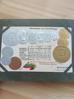 Pohledy Peníze všech Zemí 37ks v albumu originál - 2