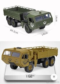 RC Military Truck 1/16 6WD 2,4G - 2