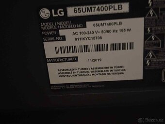 Televize LG 4K UltraHD 164cm (2019) - 2