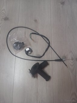 Twist throttle-plynová rukojeť s kabelem pro pitbike/dirtbik - 2