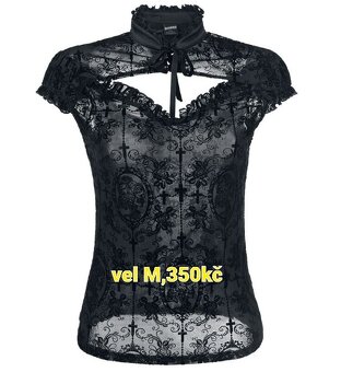 halenky,topy,trička S-M - 2