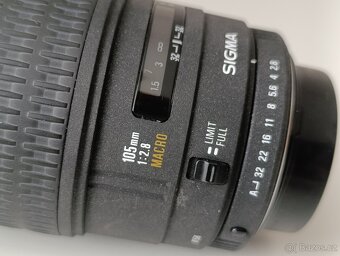 Sigma EX 105/2.8 macro, bajonet Pentax - 2
