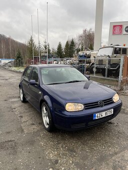 VW GOLF 4 1.9tdi 74kw NOVÁ STK, odnímatelné tažné - 2