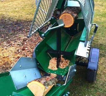 linka na dřevo, automat na dřevo, štípací automat - 2