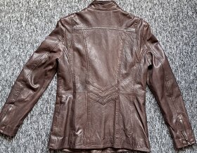 Dámská kožená bunda - brown Gipsy - 2
