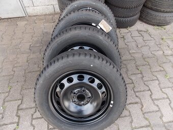 16" plech. kola VW + zimní pneu 205/55 R16 - 2