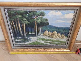 Obraz kupky sena - 2