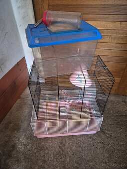 Klec na křečka dvoupatrová - 2