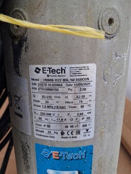 Ponorné čerpadlo - 2