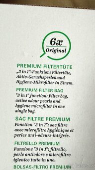 Čistí prášek k vysavači VORWERK - 2