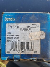 Brzdové desky Bendix na  Opel - 2