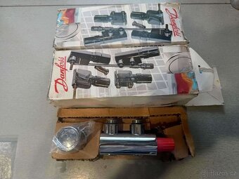 Danfoss VHX-DUO středové připojení, chrom 013G4279 - 2