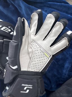 Nové Hokejové Rukavice Bauer Mach Black 14” - 2
