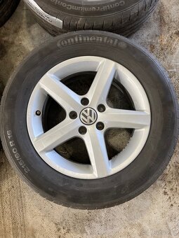 Alu kola letní pneu r16 5x112 VW Škoda Seat ET42 - 2