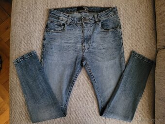 Pánské modré skinny džíny zn. House, vel. S - 2