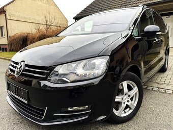 VOLKSWAGEN SHARAN 2.0TDI DSG,7-MÍST,KŮŽE,XENONY,TAŽNÉ,KAMERA - 2