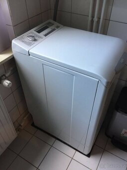 6kg A+ 40cm vrchem plněná AEG pračka VELKÝ DISPLAY - 2