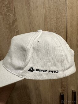 Alpine PRO bílá kšiltovka olympijská edice - 2