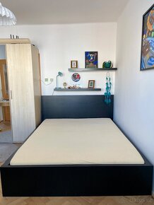 postel MALM - IKEA, 160x200 + rošty + matrace zdarma - 2