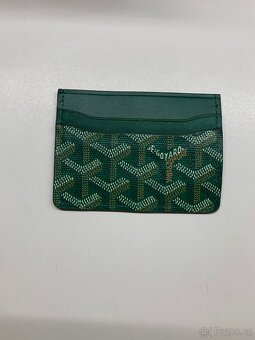 Goyard peněženka zelená - 2