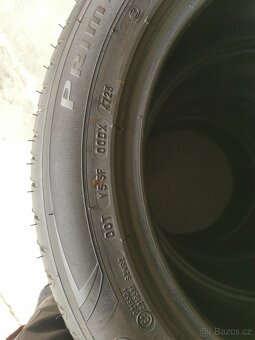 Prodám sadu 4ks letních Pneu 215 /55/17 Michelin - 2