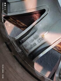 Originál 5x112 R16 VW Golf Perugia - 2