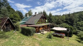 Prodej rekreační chaty na výjimečně klidném místě, v lese ne - 2