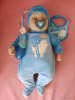 Baby Born Annabell Alexander 43 cm vydávající zvuky - 2