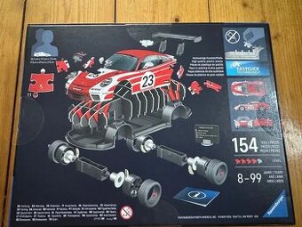 3D Puzzle Iconics: Porsche 911 GT3 Cup Salzburg design - 2
