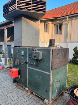 Teplovzdušné topení na vyjetý olej kamna 70kw ted na LTO - 2