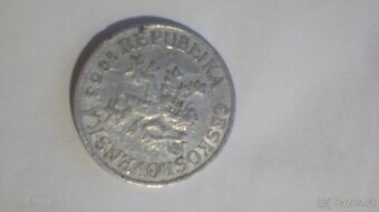 Bankovky a mince Československo - 2