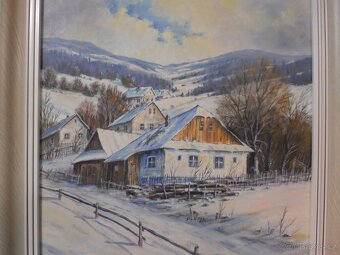 Obraz Zima v Krušnohoří - 2