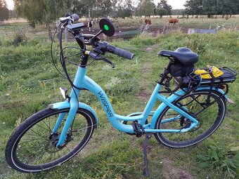 ELEKTROKOLO WISPER 705 MODRÉ + NOVÁ BATERKA - 2