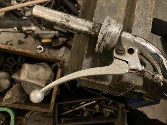 originální hliníkové páčky s kuličkou jawa - 2