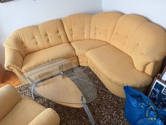 Daruji sedaci soupravu s kreslem. - 2