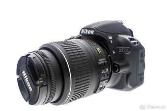 Zrcadlovka Nikon D3100 + 18-55mm + přísl. - 2