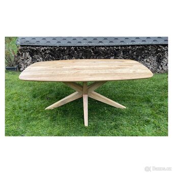 Masivní jídelní stůl Mango – 180 cm - 2