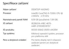▼Lenovo L470 - 14" / i5-7200U / 8GB / SSD / ZÁR▼ - 2