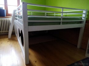 Patrová masivní postel 140x200 Ikea - 2