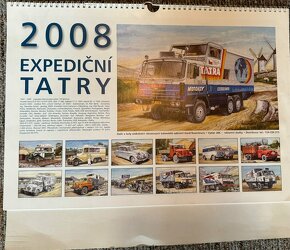 Kalendare a plakáty Tatra - ideálně prodej komplet - 2
