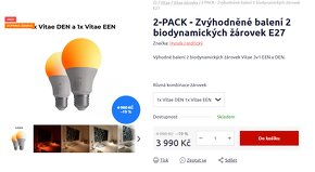 Vitae 3v1 DEN E27 biodynamická žárovka Hynek Medřický - 2