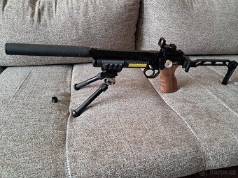 PCP pistol Huben GK1 5,5mm semi auto - MINIKARABINA - 2