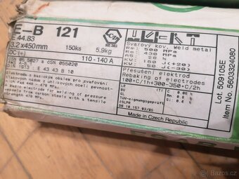 prodám kvalitní elektrody eb121 - 2