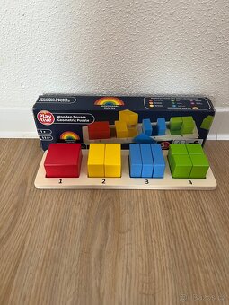 Playtive Montessori vkládačka čtverce - 2