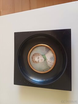 Starožitná francouzka miniatura - 2